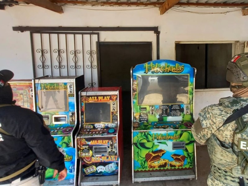 segura FGJES máquinas tragamonedas en San Ignacio Río Muerto y Ciudad Obregón