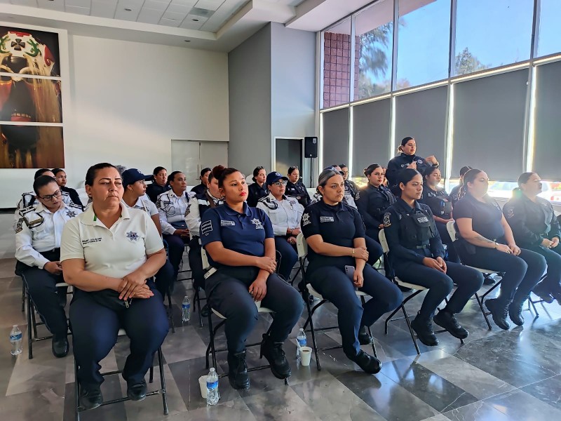 Seguridad Ciudadana imparte taller de “Sororidad” a mujeres policías