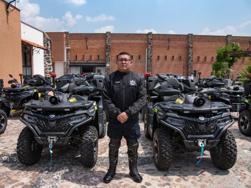 Seguridad en Querétaro se refuerza con unidades y equipamiento