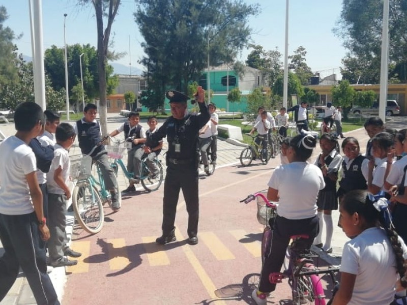 Seguridad vial inició taller de educación vial