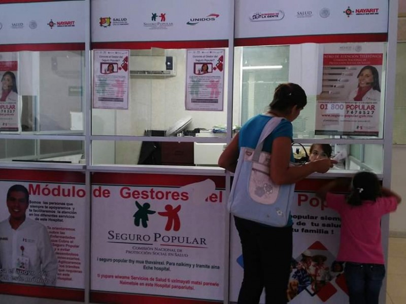 Seguro popular no desaparece en Nayarit