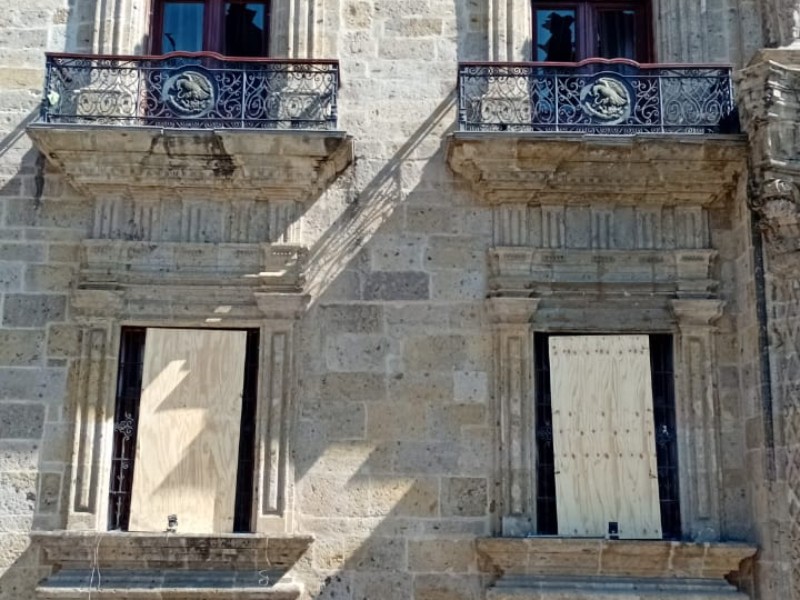 Seguro se hará cargo de reparaciones en Palacio de Gobierno