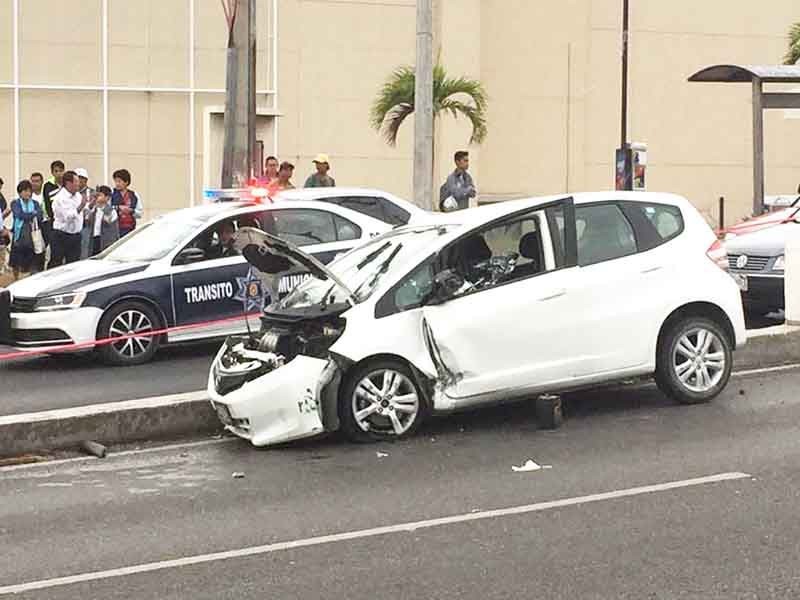 Seis accidentes automovilísticos a diario en Tuxtla