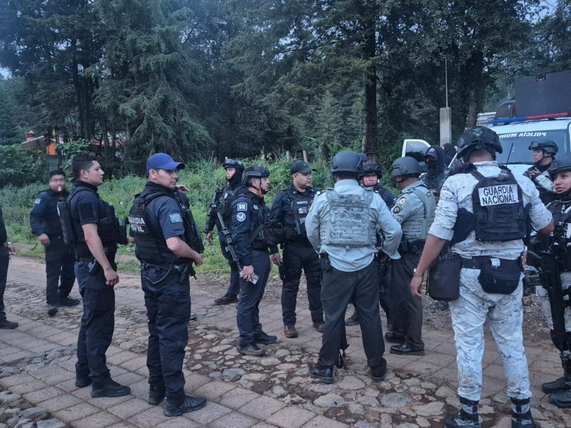 Seis campamentos destruidos en Zirahuén tras enfrentamientos
