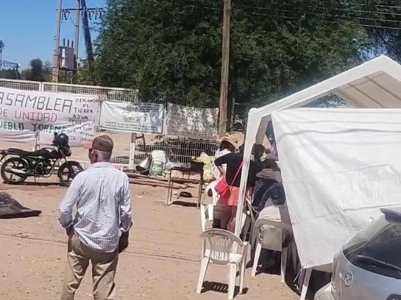 Seis días de resistencia y silencio: sigue tomado INPI Etchojoa
