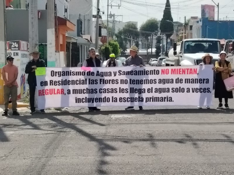 Seis meses sin agua en San Lorenzo Tepaltitlán en Toluca