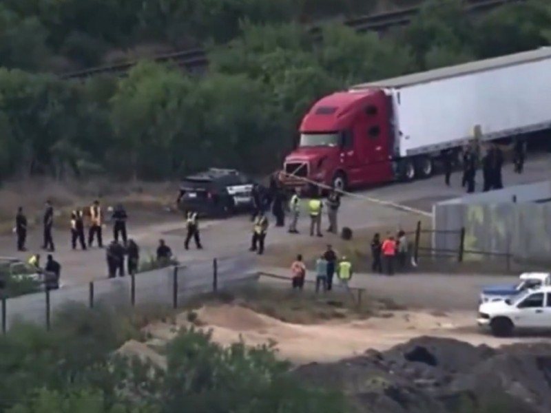 Seis oaxaqueños viajaban en tráiler abandonado en Texas: IOAM