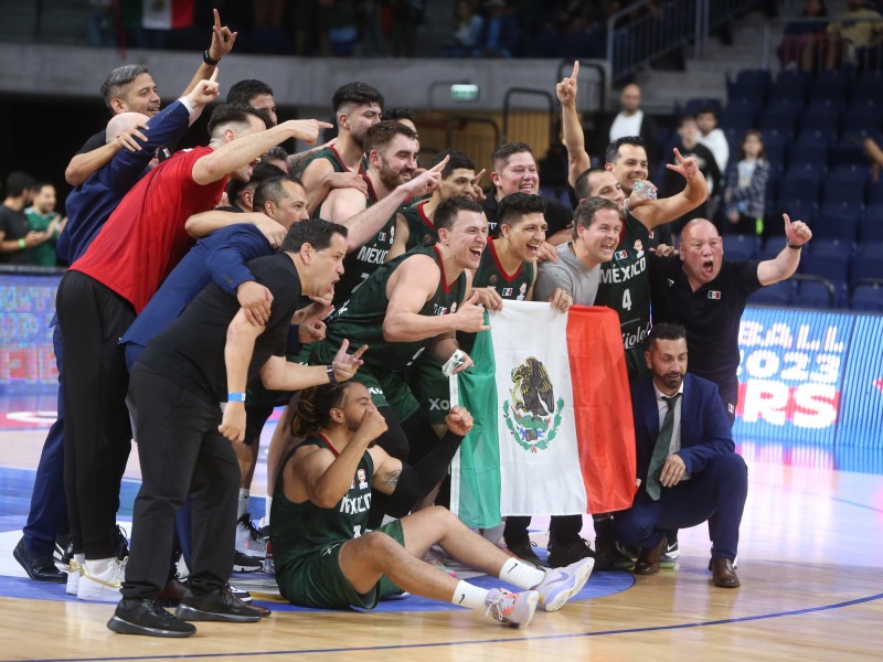 Selección de México clasifica al mundial de básquetbol