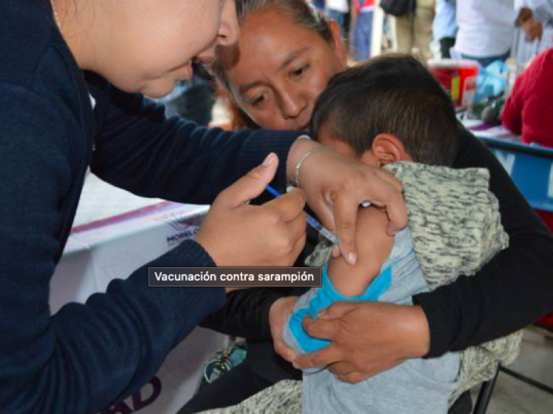 Semana de vacunación en Morelos