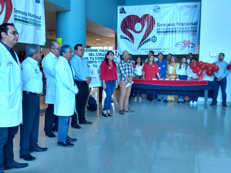 Inicia semana Nacional por un Corazón Saludable 2019