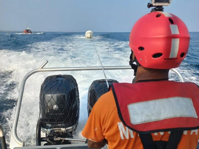 SEMAR rescata a 20 personas extranjeras en costas del Istmo