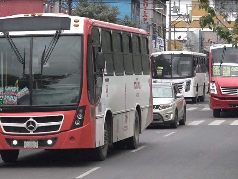 SEMOV realizará operativos contra transporte irregular en EDOMEX