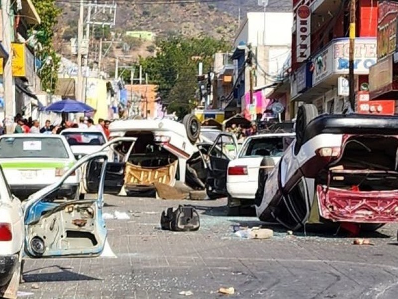 SEMOVI condena enfrentamiento violento entre transportistas de Teotitlán