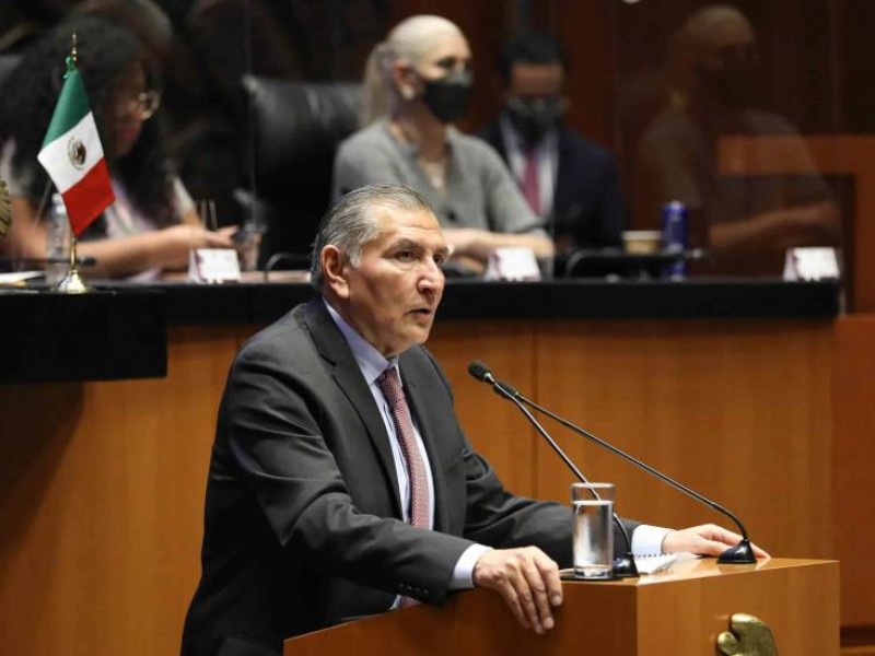 Senado: Comparece titular de la Segob, Adán Augusto López
