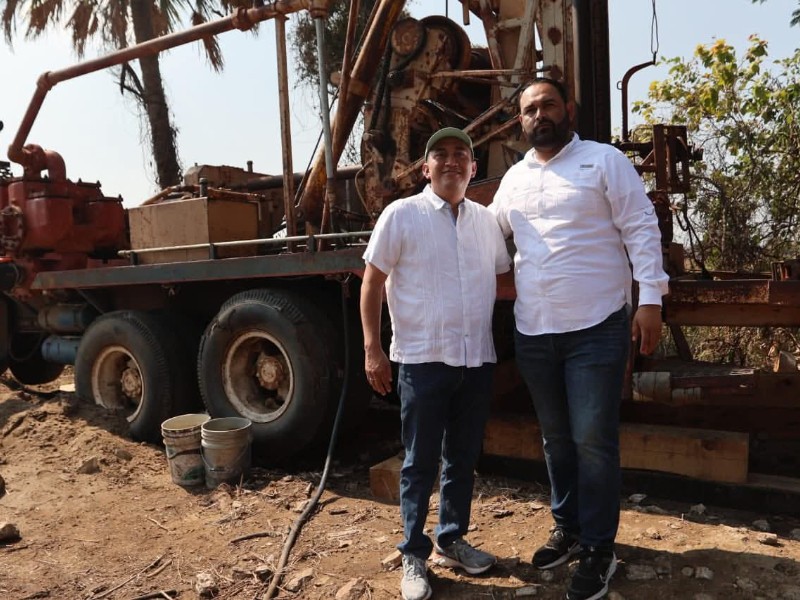 Senador Antonio Morales, anuncia perforación de cuatro pozos en Salina Cruz