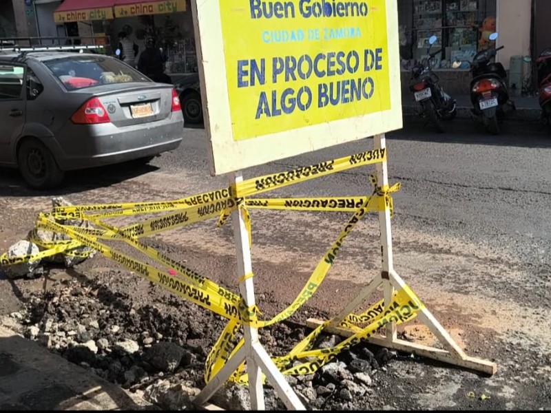 Señalamientos colocados, problema sin solución