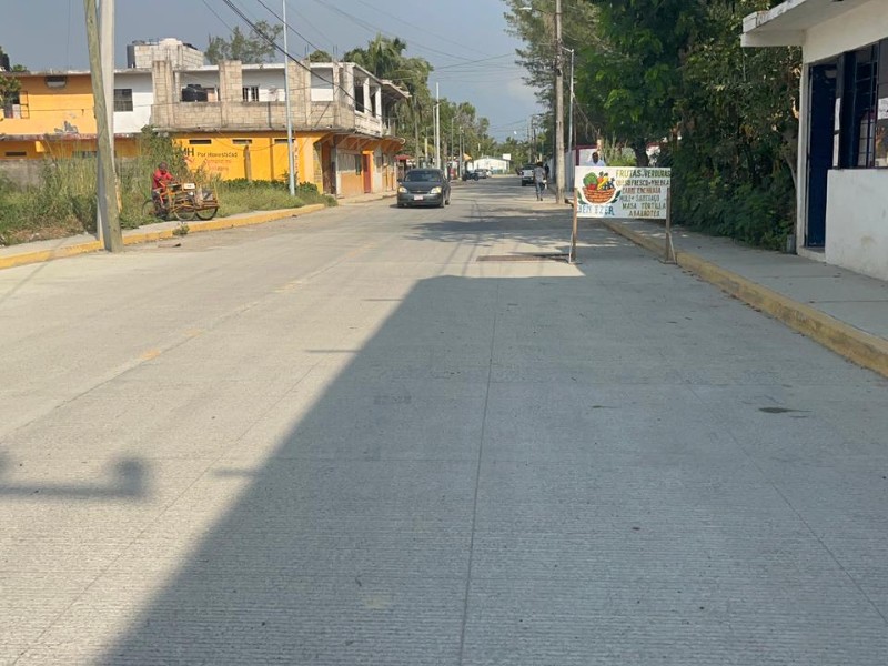 Señalan pendientes en obra en colonia Emiliano Zapata