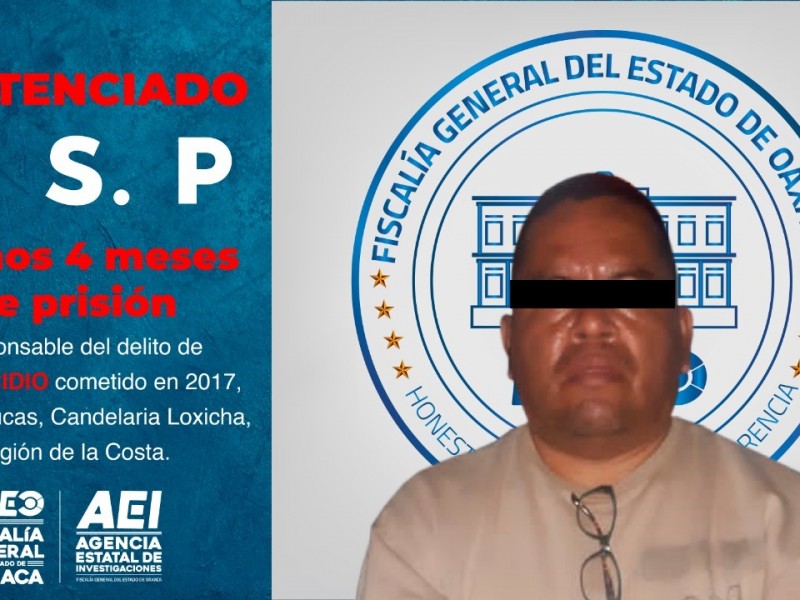 Sentencia de 53 años por feminicidio de su esposa