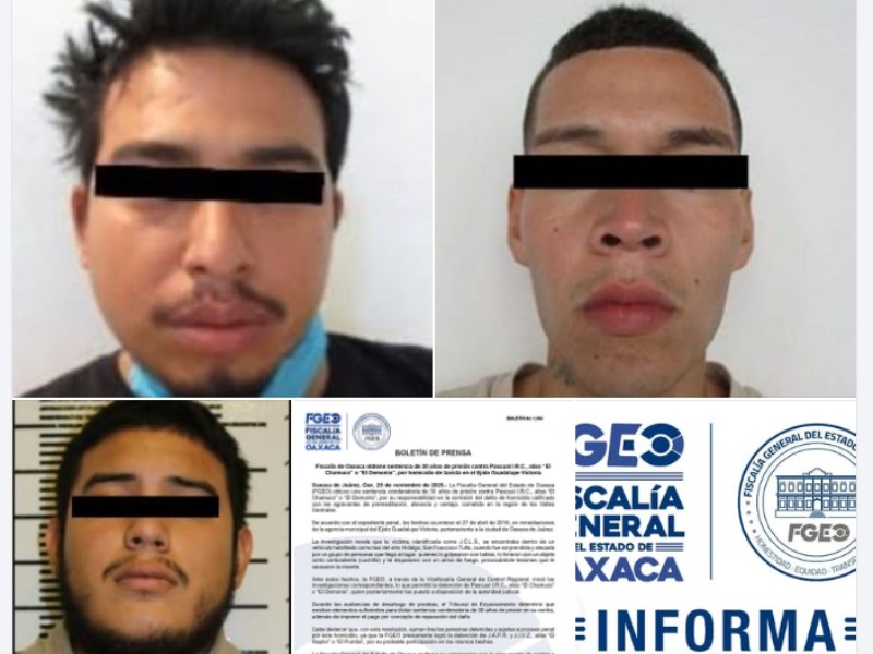 Sentencian a 30 años de prisión a homicida de taxista