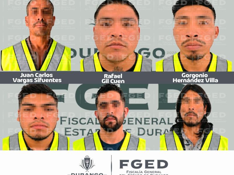 Sentencian a dos años de prisión a seis narcomenudistas en Durango.
