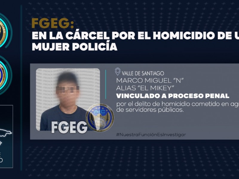 Sentencian a hombre por asesinato de mujer policía