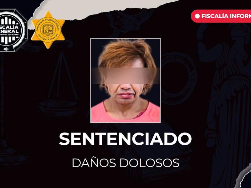 Sentencian a prisión a hombre por causar daños a autobús de Querétaro