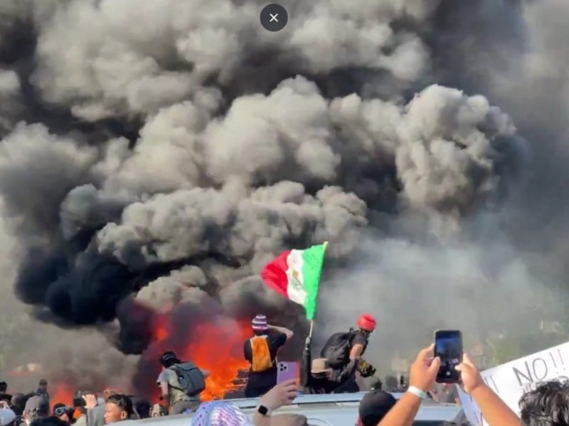 Séptimo día de protestas contra redadas en Estados Unidos