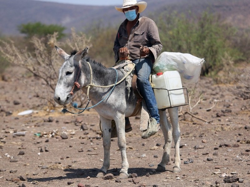 Sequía afecta cerca de 6 mil personas en Durango capital