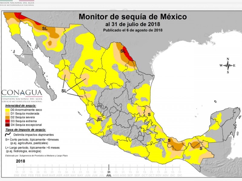 Sequía extrema en Chiapas
