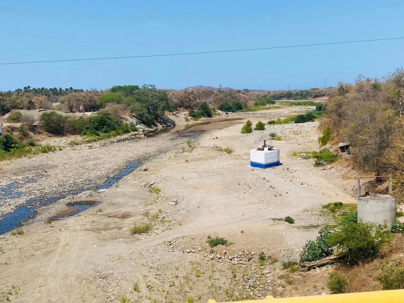 Sequía frena operación de cuatro pozos de agua en Zihuatanejo