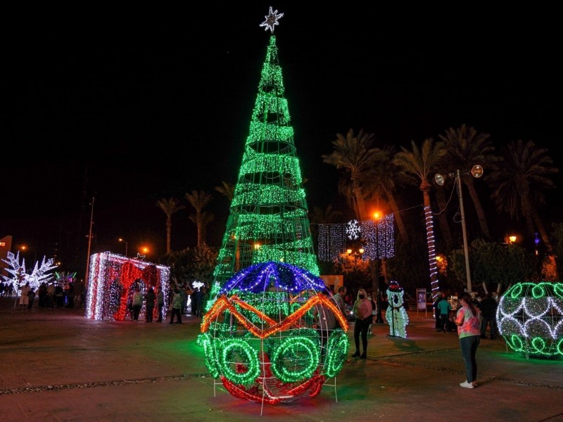 Será este viernes encendido del árbol navideño