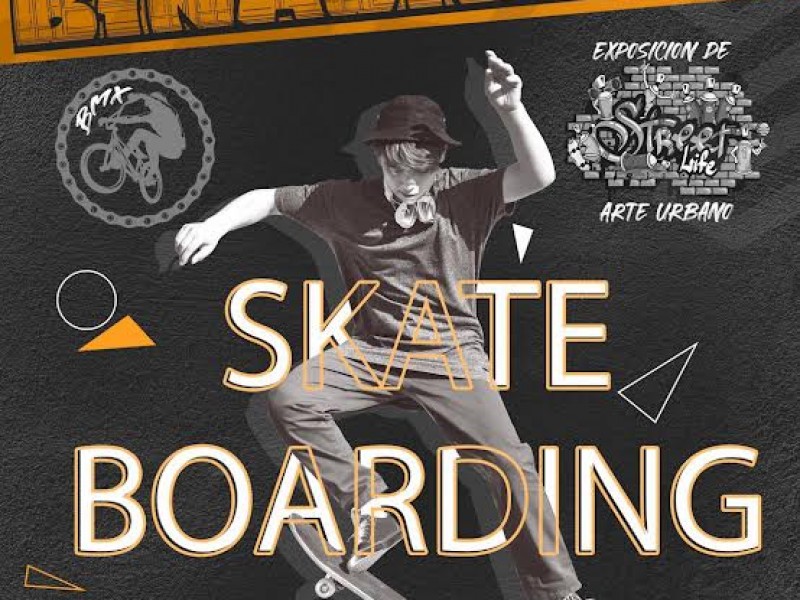 Será próximo sábado y domingo el concurso de skateboarding