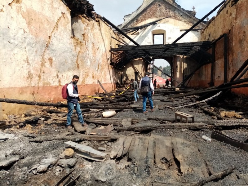 Será reconstruido el templo de Santiago Apóstol, de Nurio