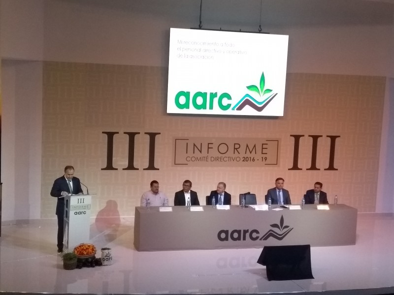 Sergio rinde último informe;Enrique inicia funciones en AARC