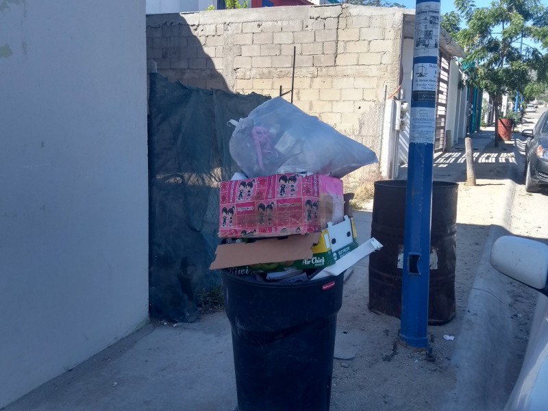 Serio problema de recolección de basura en el municipio