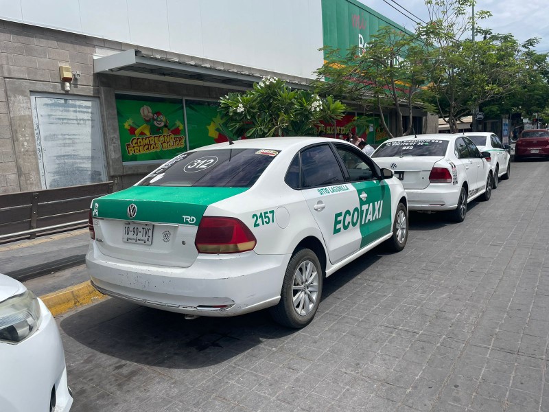 Servicio de taxis no despega pese a temporada vacacional