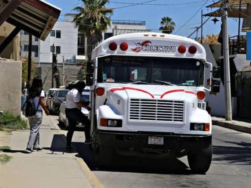 Servicio de Transporte Publico opera en Los Cabos tras las recientes lluvias