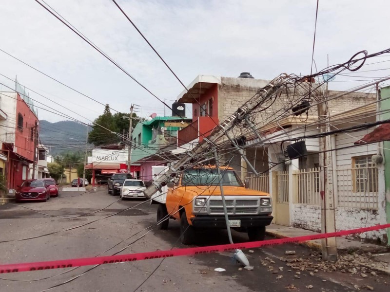 Recolección de basura y alumbrado público sin afectaciones por lluvia