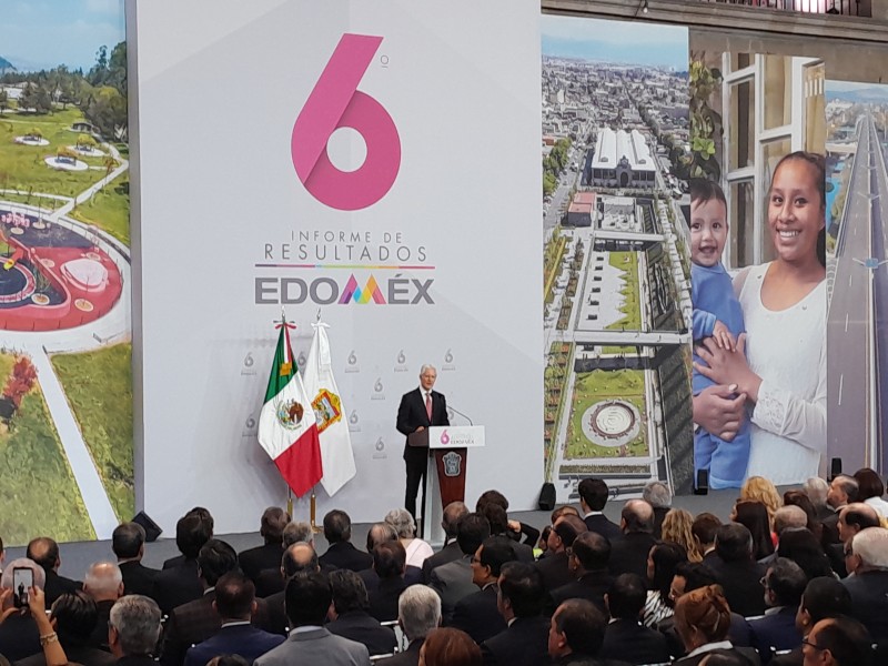 Sexto informe contrasta con la realidad de los mexiquenses