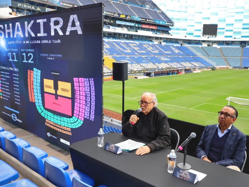 Shakira en el Cuauhtémoc: preparan magno concierto con sorpresa