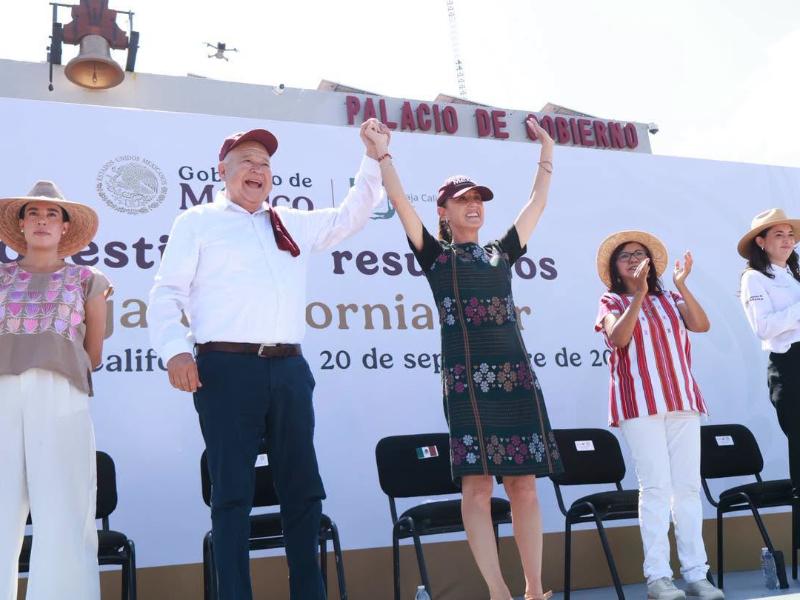 Sheinbaum evaluará el sistema de salud de Baja California Sur