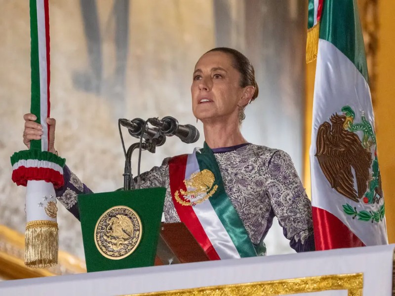 Sheinbaum, primera mujer en la historia en encabezar el Grito de Independencia