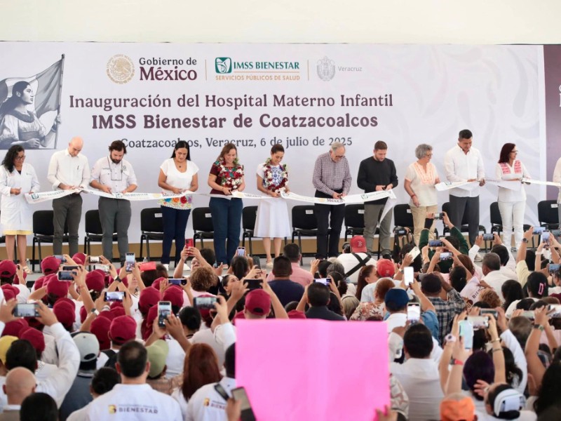 Sheinbaum visita Veracruz para inaugurar hospital de Coatzacoalcos