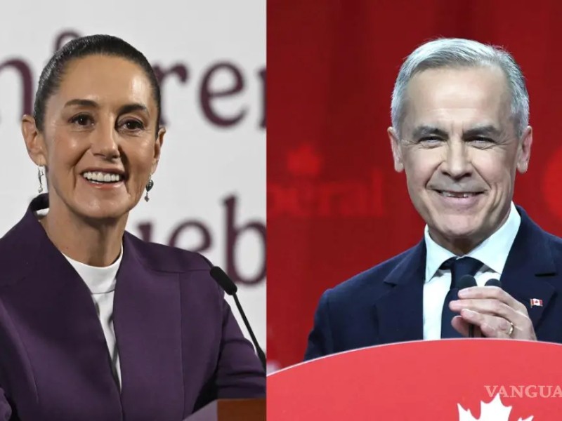 Sheinbaum y primer ministro de Canadá dialogan sobre economía