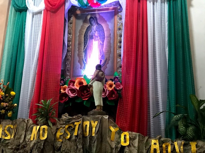 Si habrá peregrinaciones y mañanitas a la virgen de Guadalupe