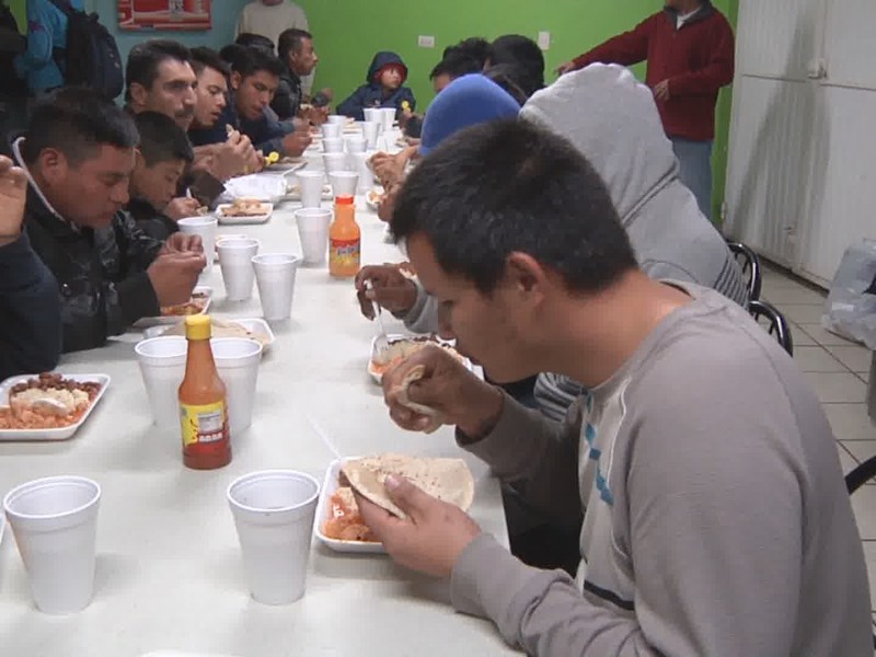 Si tendrán migrantes cena de noche buena en albergue