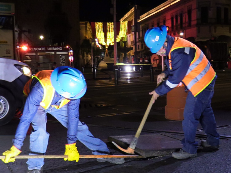 SIAPA inicia mantenimiento y limpieza a infraestructura sanitaria del AMG