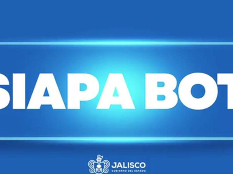 SIAPA presenta chatbot para reportar fallas de agua en cuatro municipios