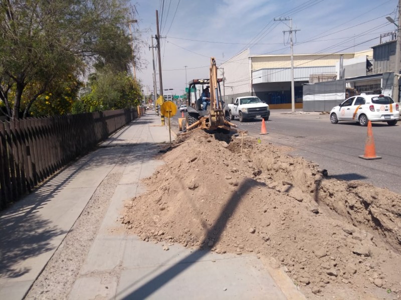 Sideapa corta agua y drenaje a CFE