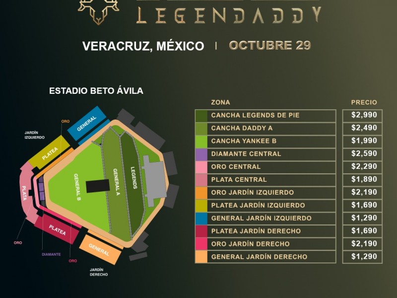 Siempre sí viene Daddy Yankee a Veracruz